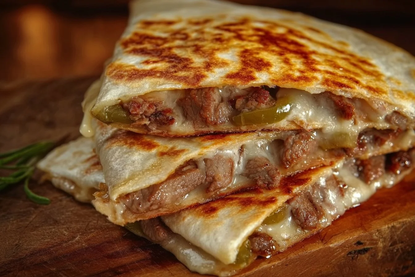 Cheese Steak Quesadillas