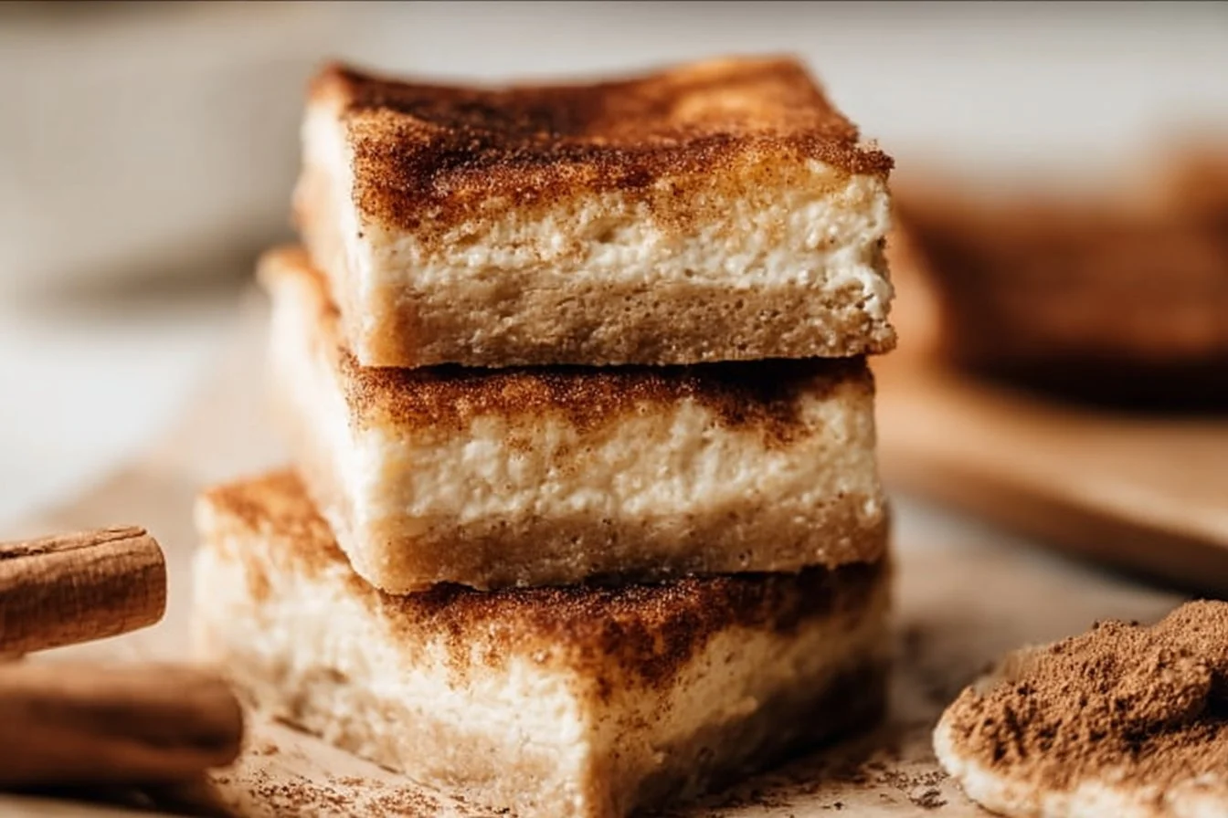 Churro Cheesecake Bars