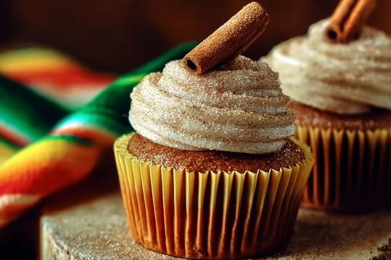 Churro Cupcakes