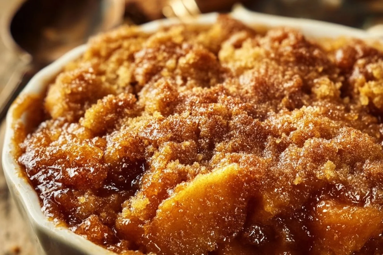 Crock Pot Apple Dump Cake
