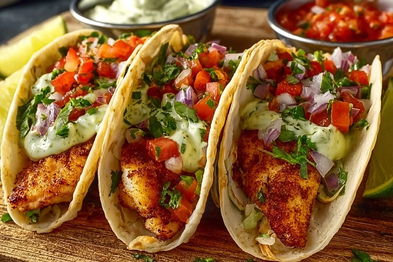 Easy Baja Fish Tacos