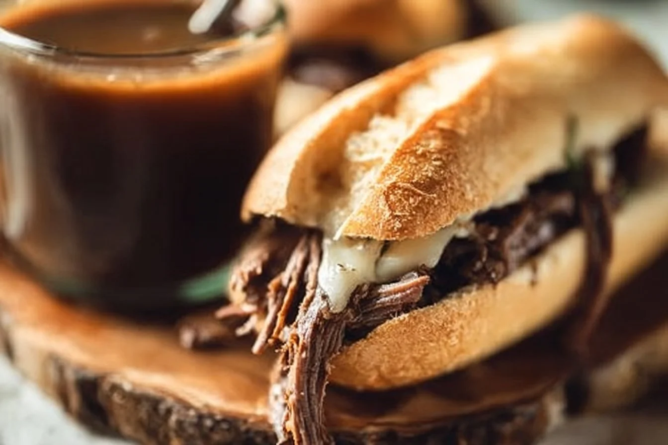 Easy Crock Pot French Dip
