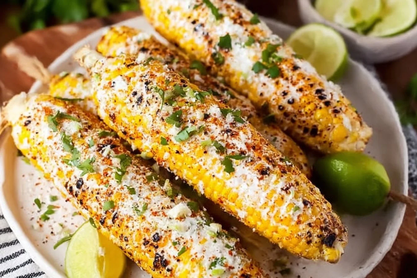 Easy Mexican Street Corn on the Cob