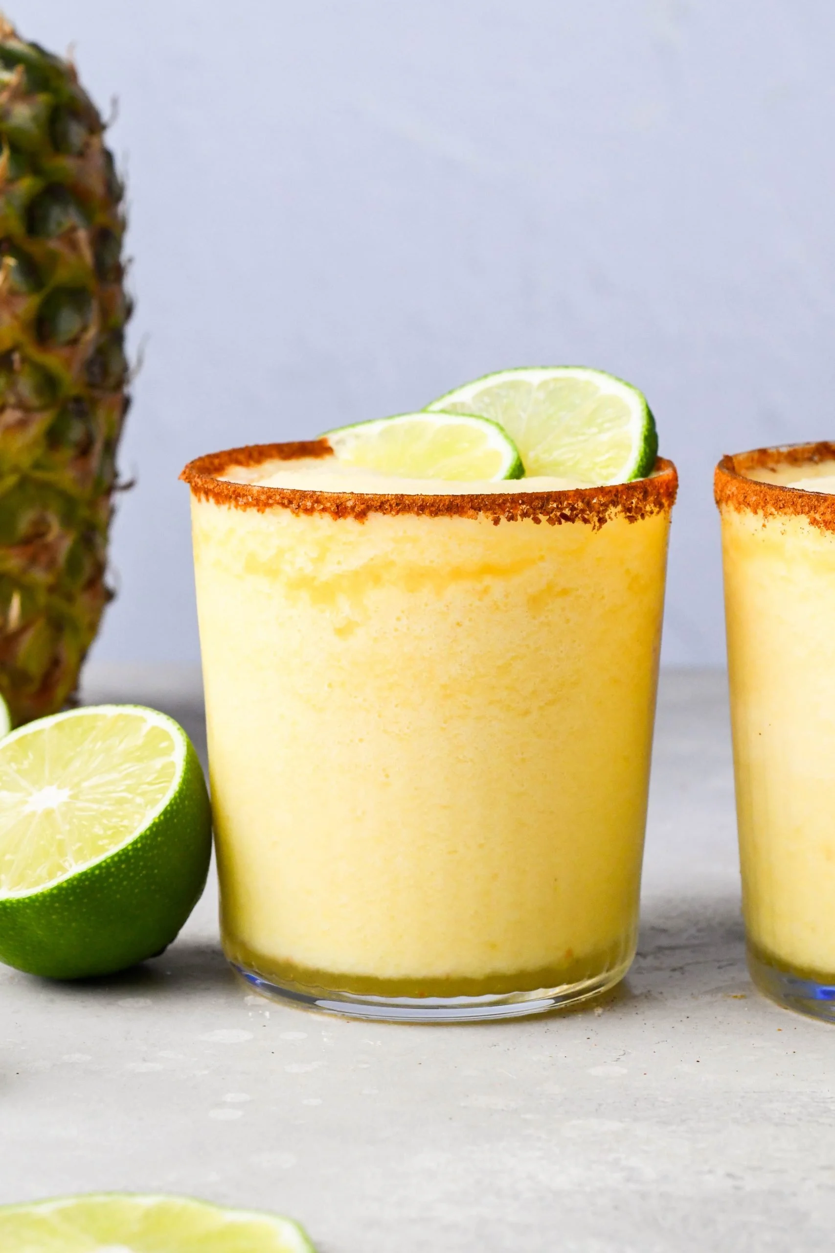 Frozen Pineapple Margaritas - Naturally Sweetened!