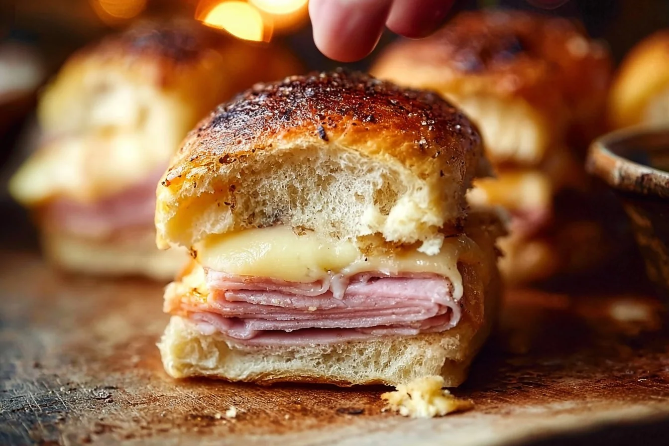 Ham and Havarti Cheese Sliders