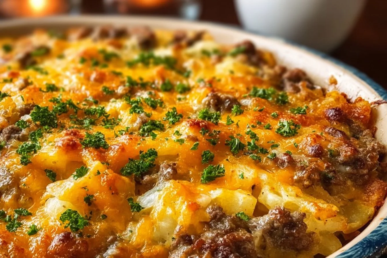 Hamburger Hashbrown Casserole