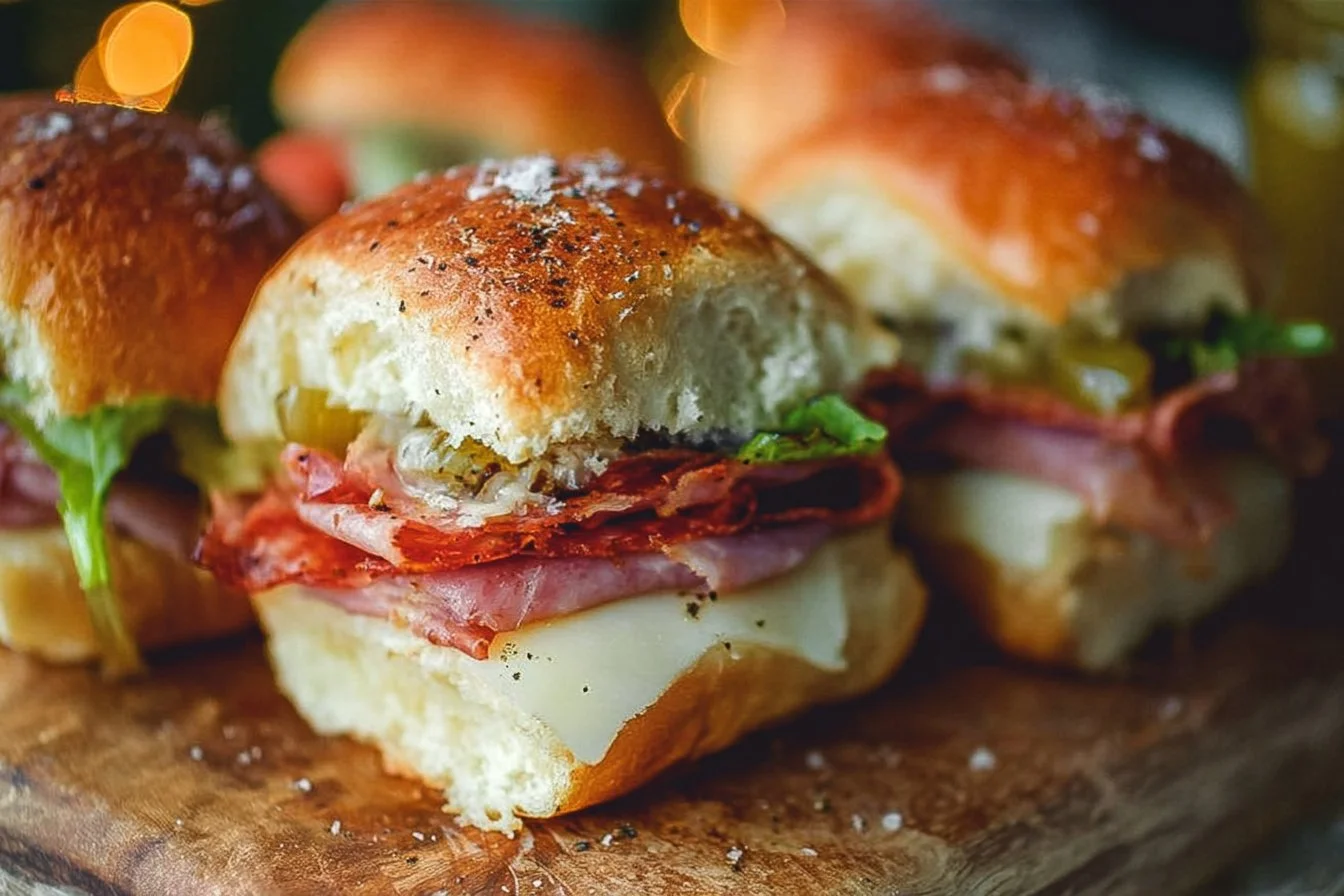Hot Italian Sub Sliders