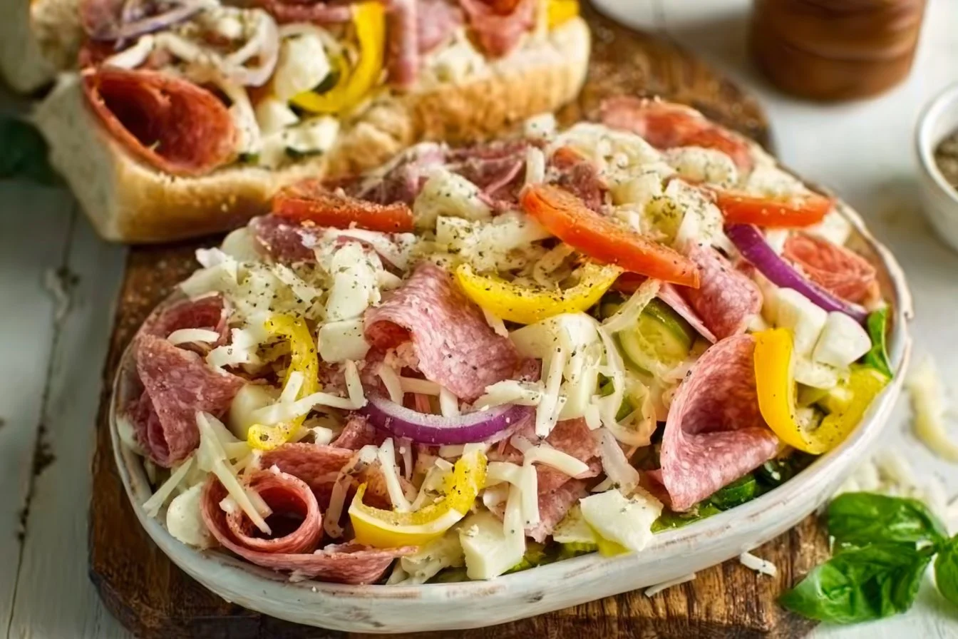 Italian Sub Salad, Two Ways
