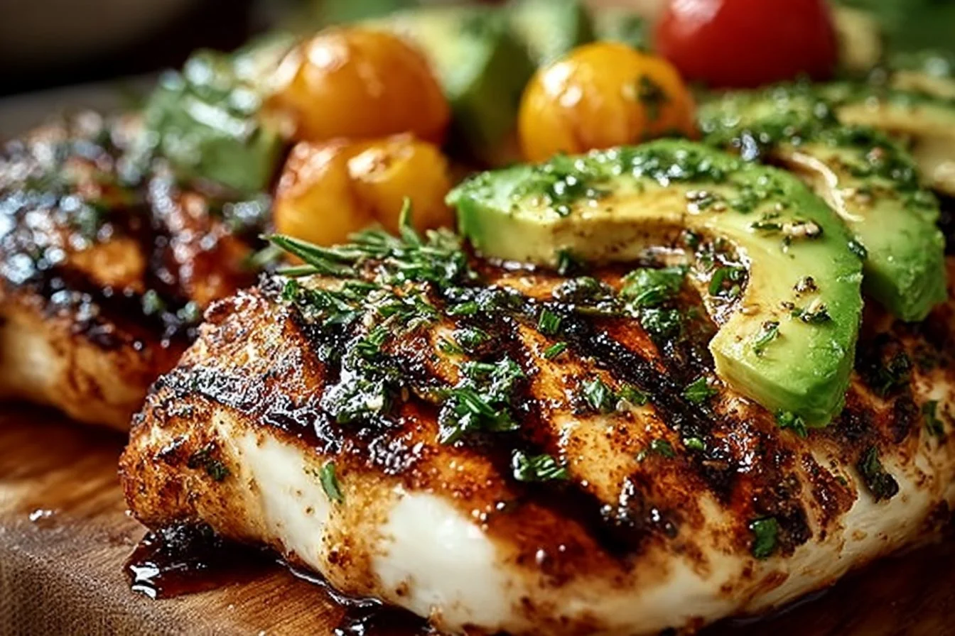 Juicy Grilled California Avocado Chicken
