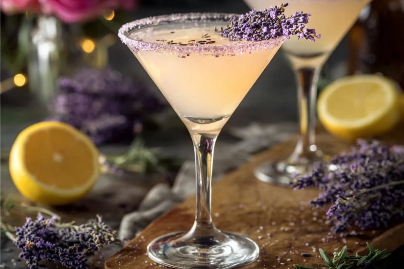 Lavender Lemon Drop Martini