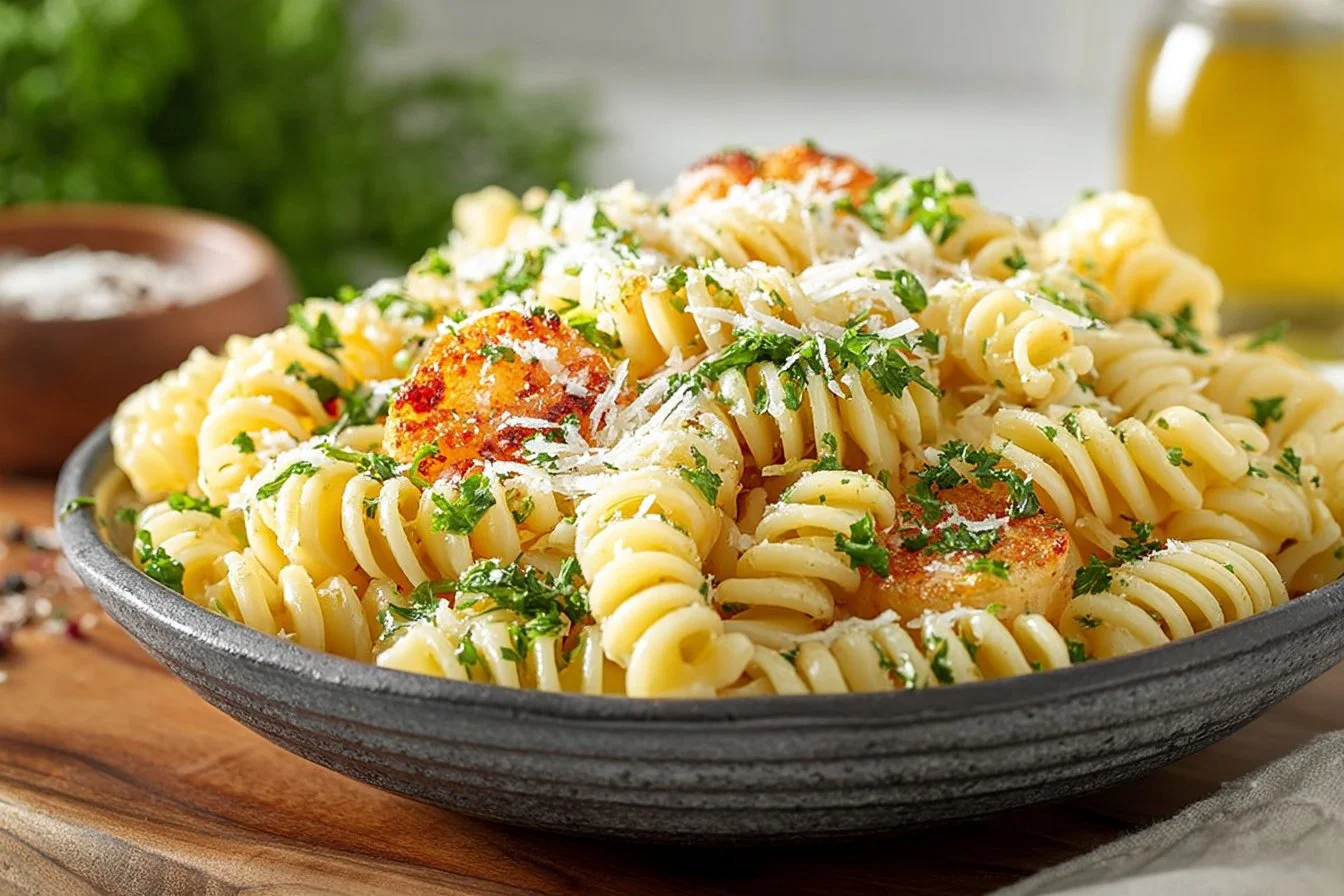 Lemon Parmesan Pasta Salad