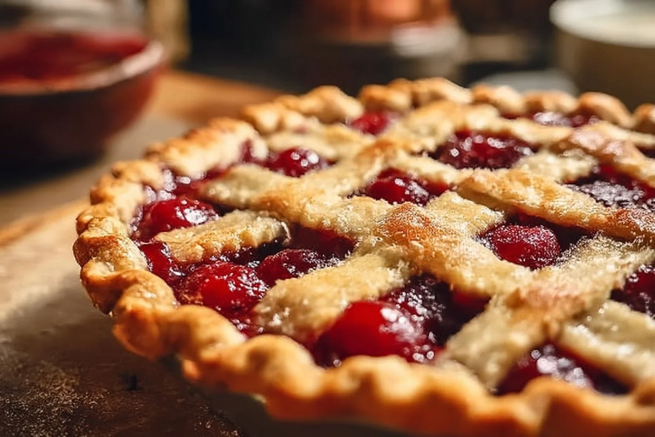 Old-Fashioned Poor Man's Cherry Pie