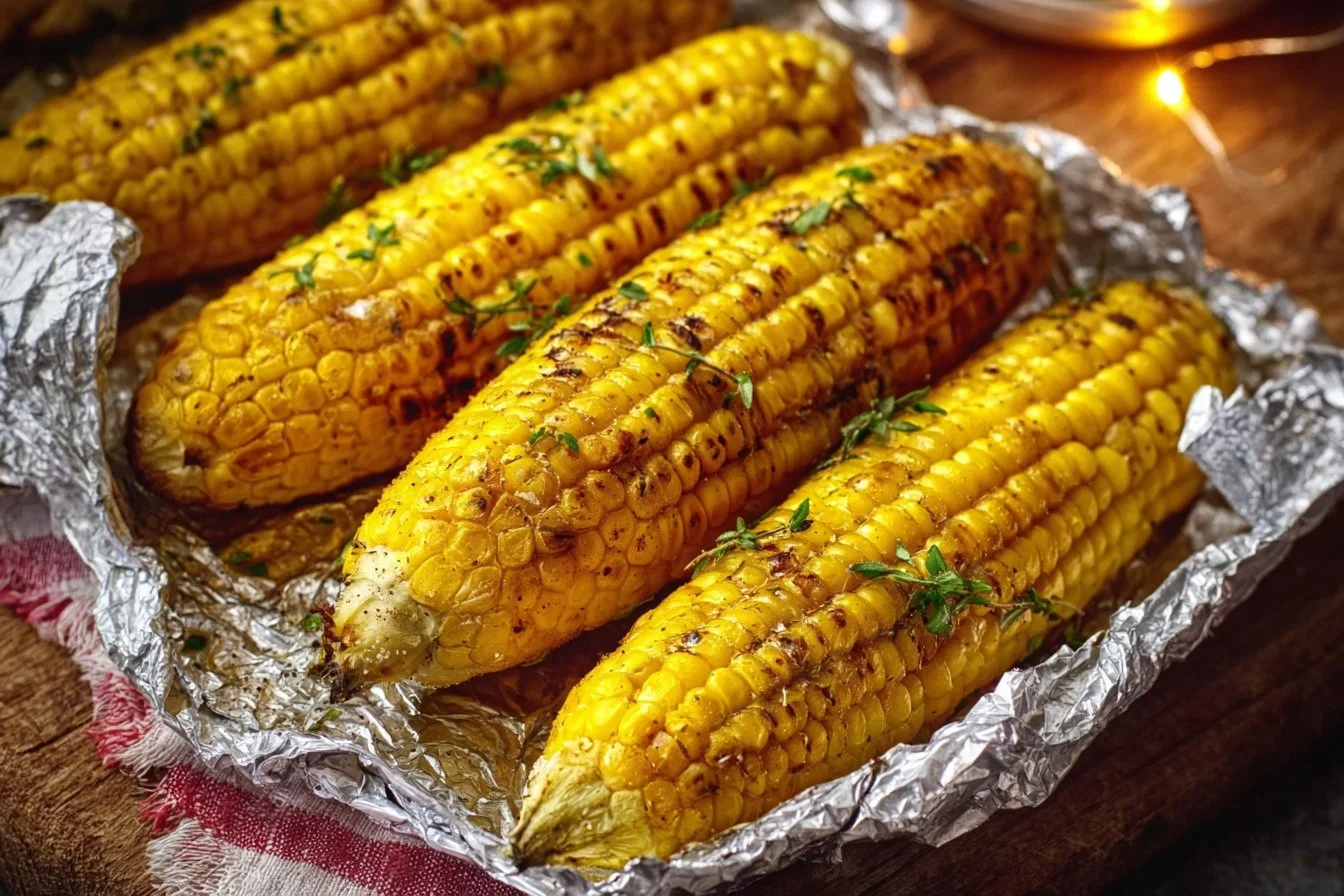 Oven-Roasted Corn on the Cob