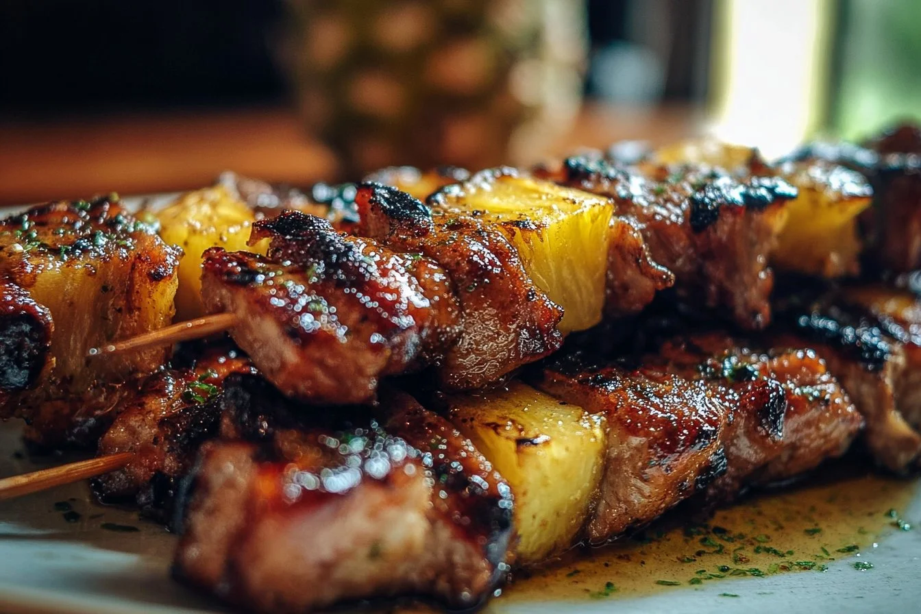 Pineapple BBQ Pork Skewers: A 15-Minute Grilling Dream
