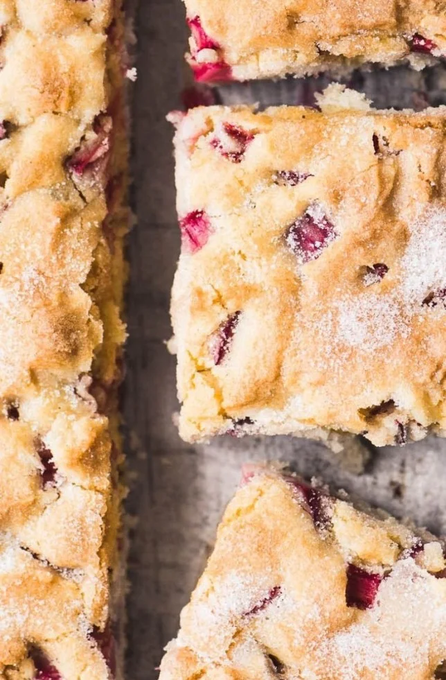 Rhubarb Breakfast Cake
