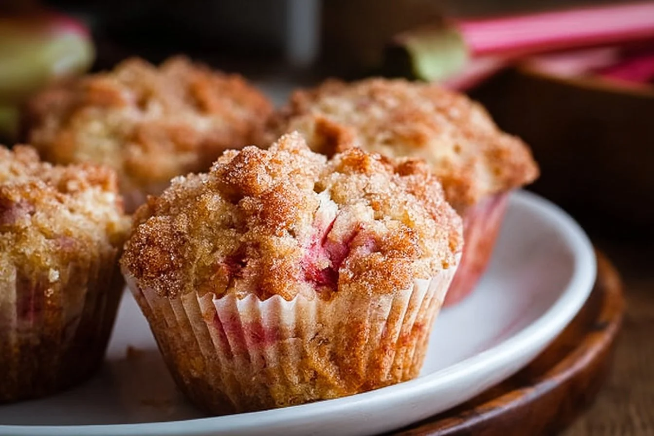 Rhubarb Muffins
