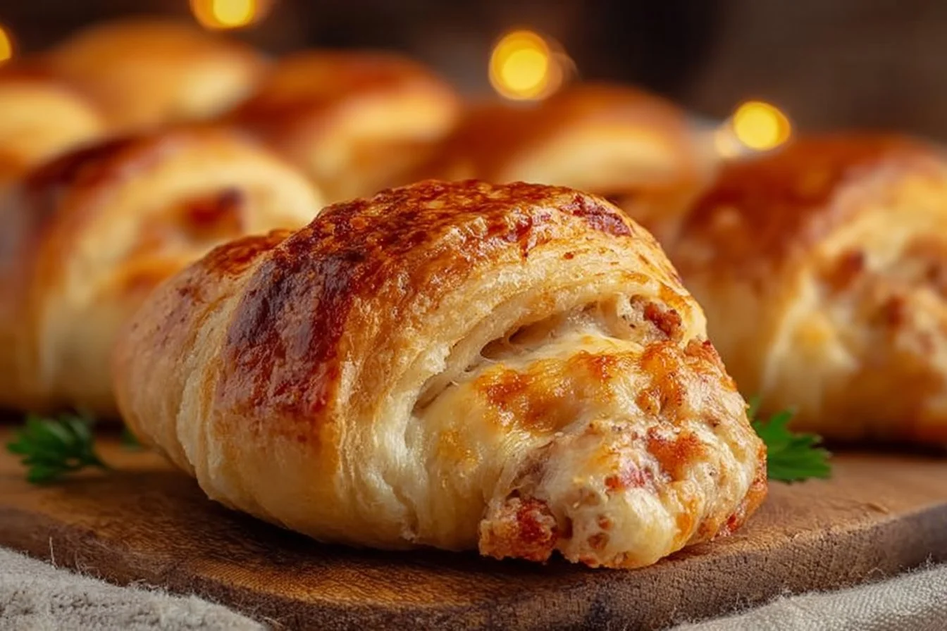 Sausage Cream Cheese Crescent Rolls