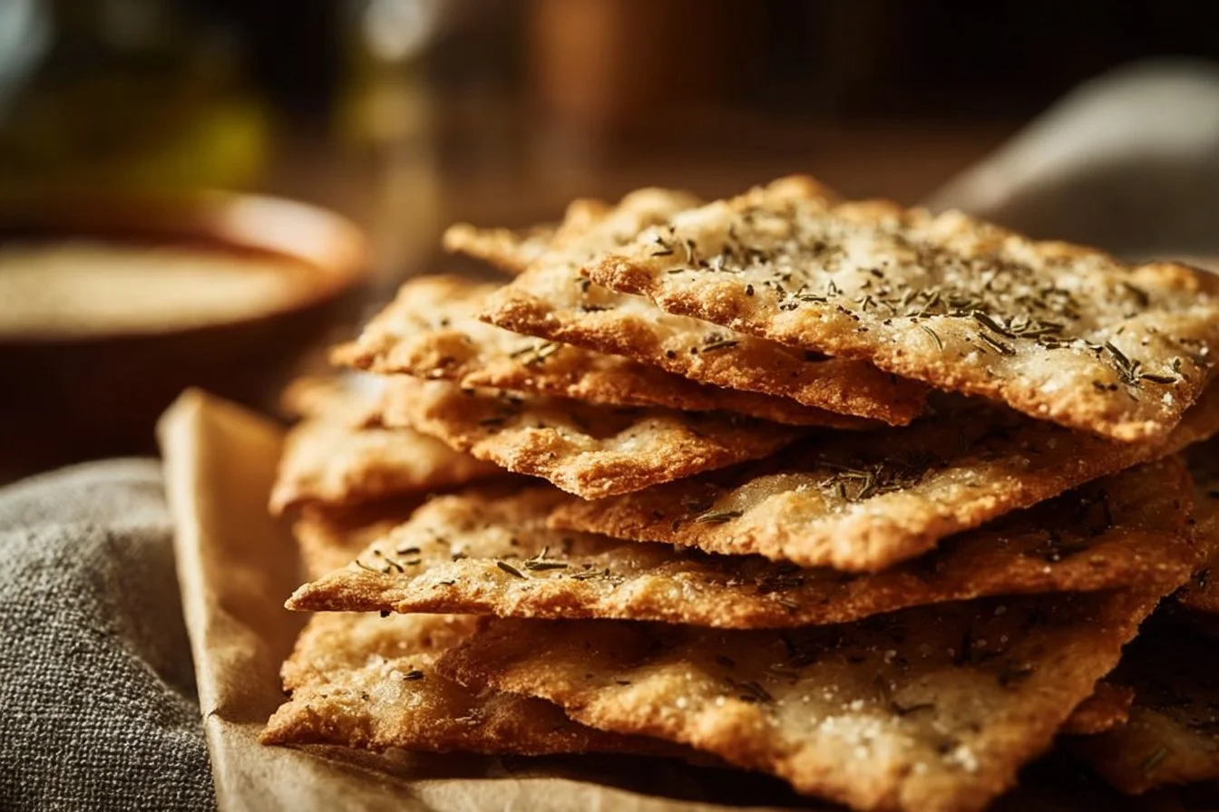 Sourdough Discard Crackers