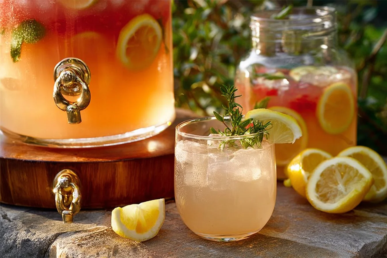 Sparkling Lemonade Punch Recipe