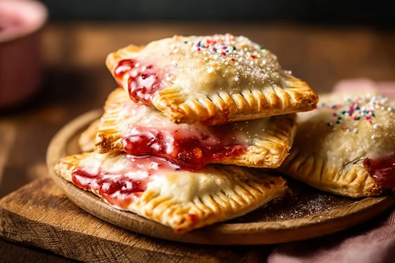 Strawberry Rhubarb Pop Tarts