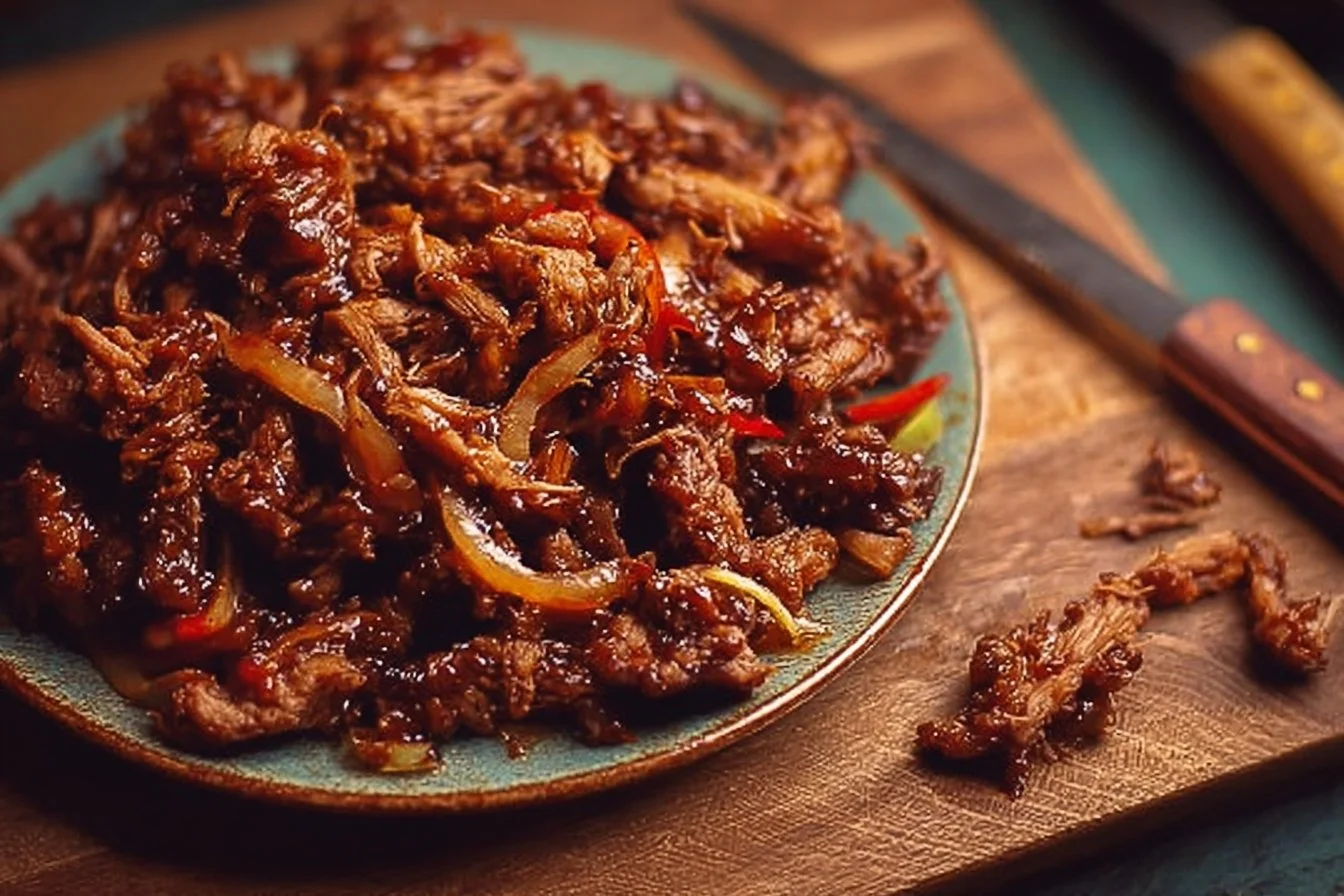 Sweet Chilli Shredded Beef