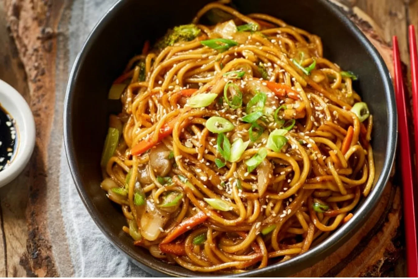 Teriyaki Noodles with Vegetables