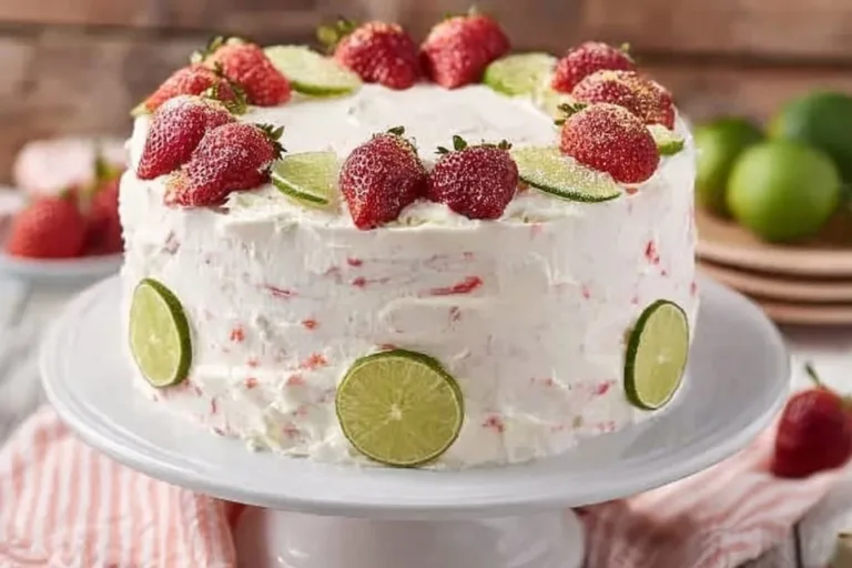 Slice of the best lime tequila cake topped with lime zest and tequila-infused frosting