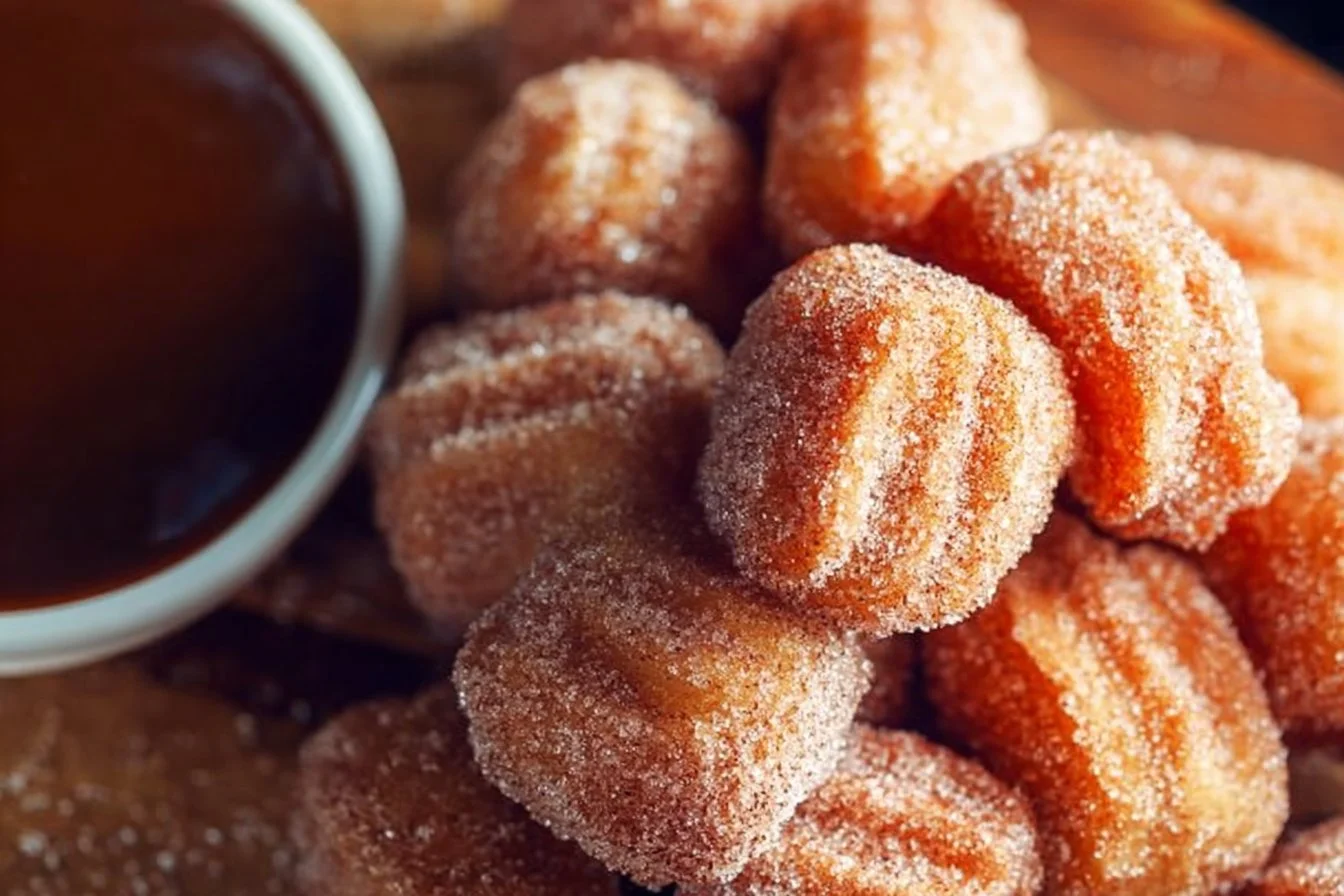Air Fryer Churro Bites