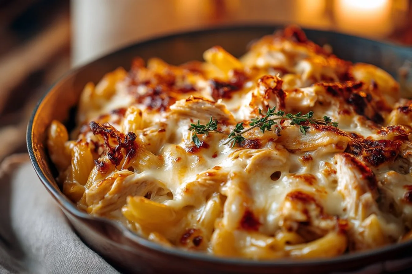 BBQ Chicken Mac and Cheese