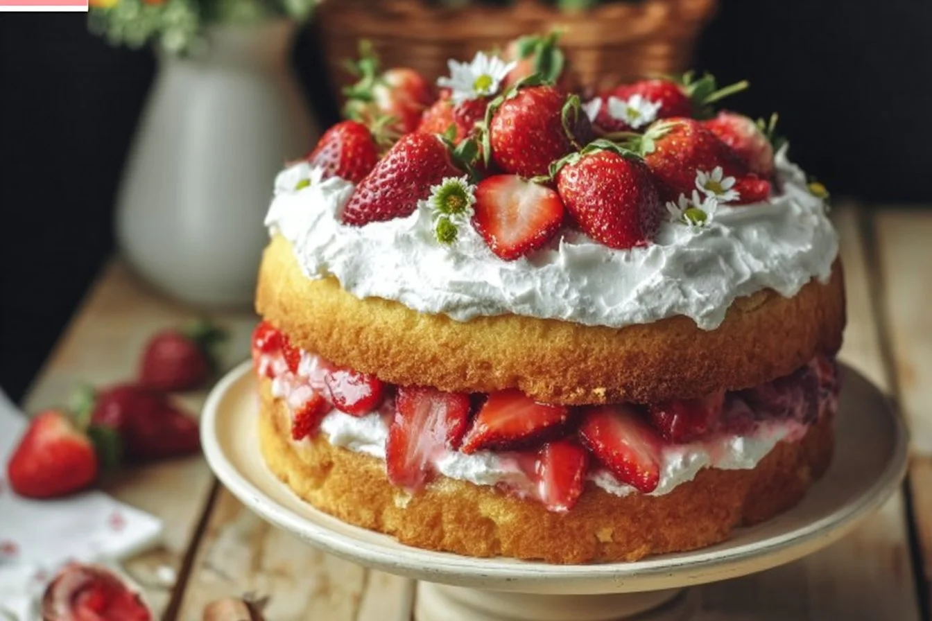 Best Strawberry Shortcake Cake