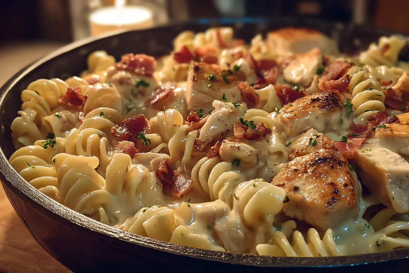 Chicken Bacon Ranch Pasta