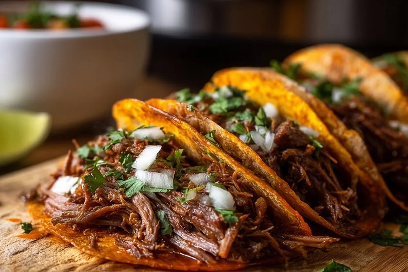 Crock Pot Birria Tacos