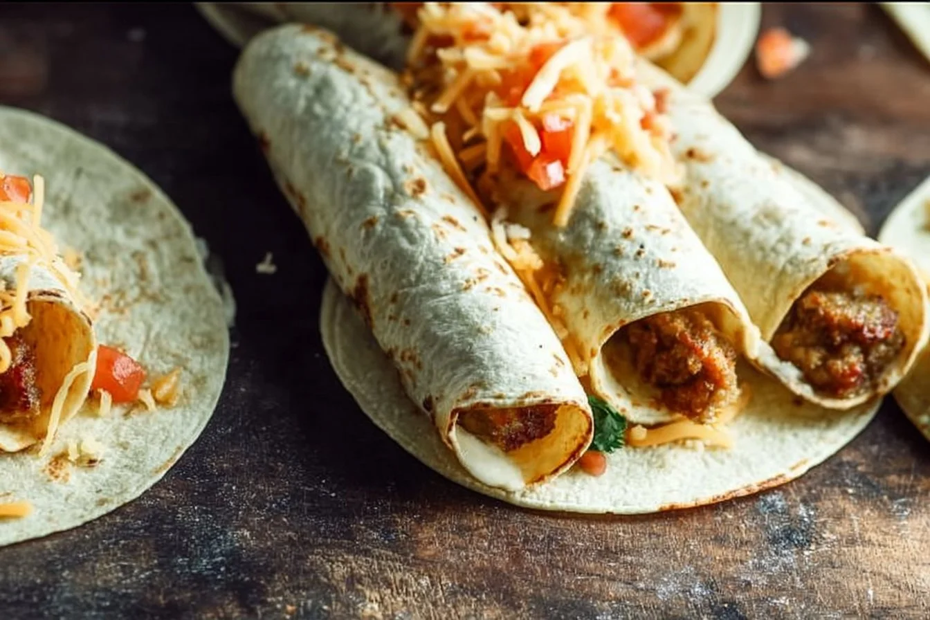 Easy Breakfast Taquitos