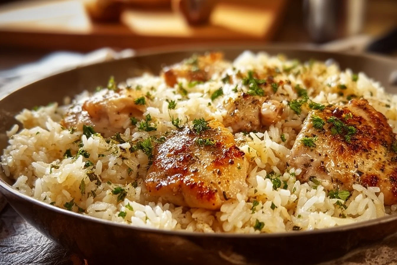 Forgotten Chicken and Rice