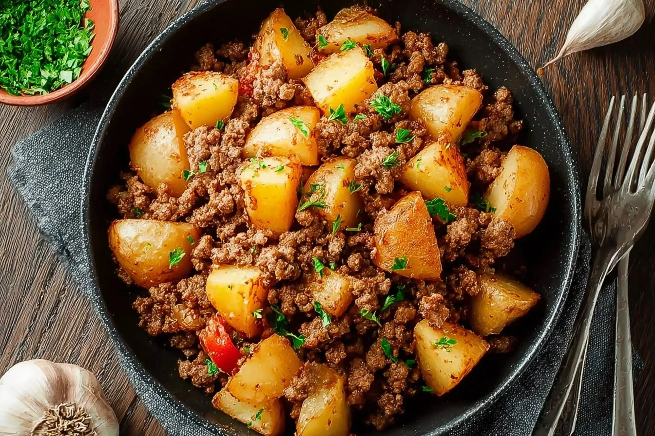 Ground Beef and Potatoes