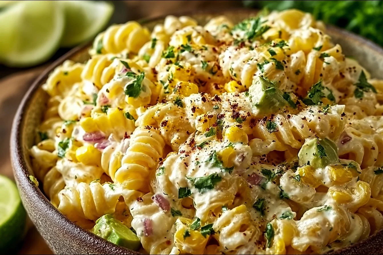 Mexican Street Corn Pasta Salad