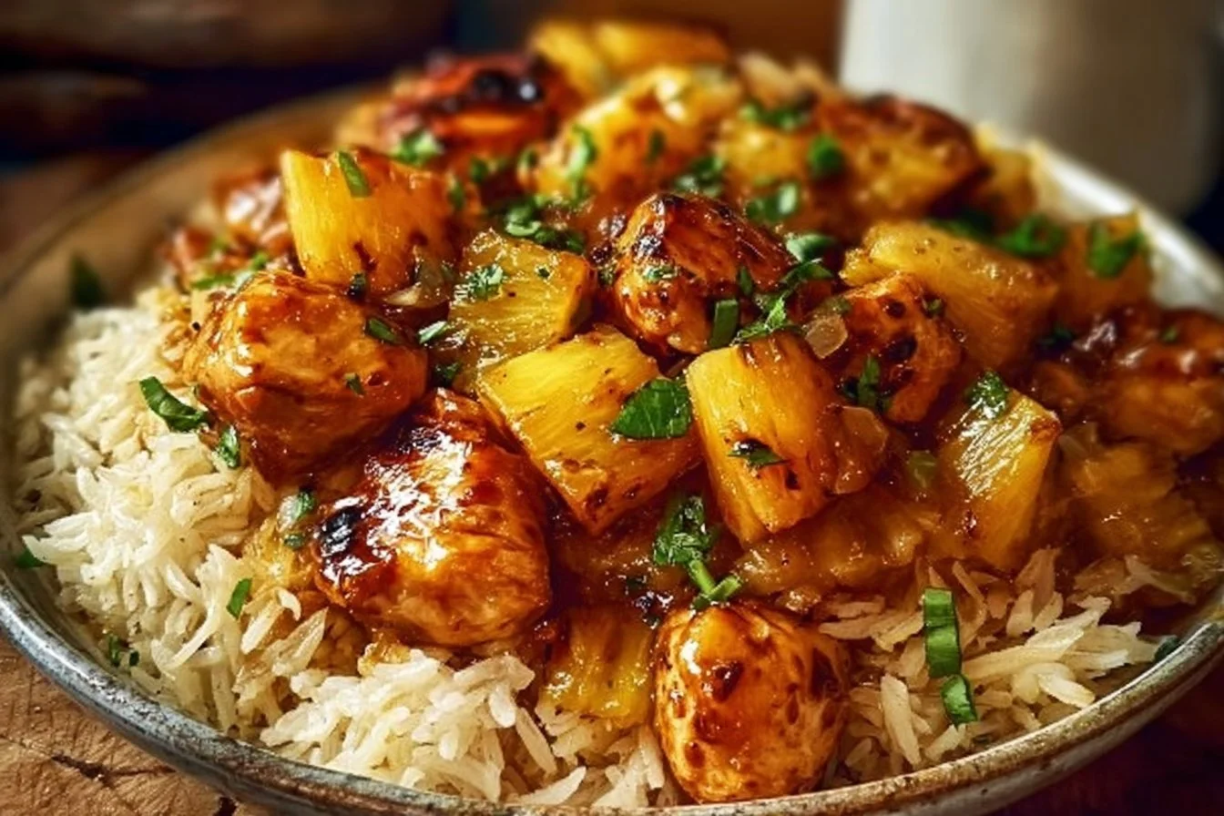 Pineapple Chicken and Rice