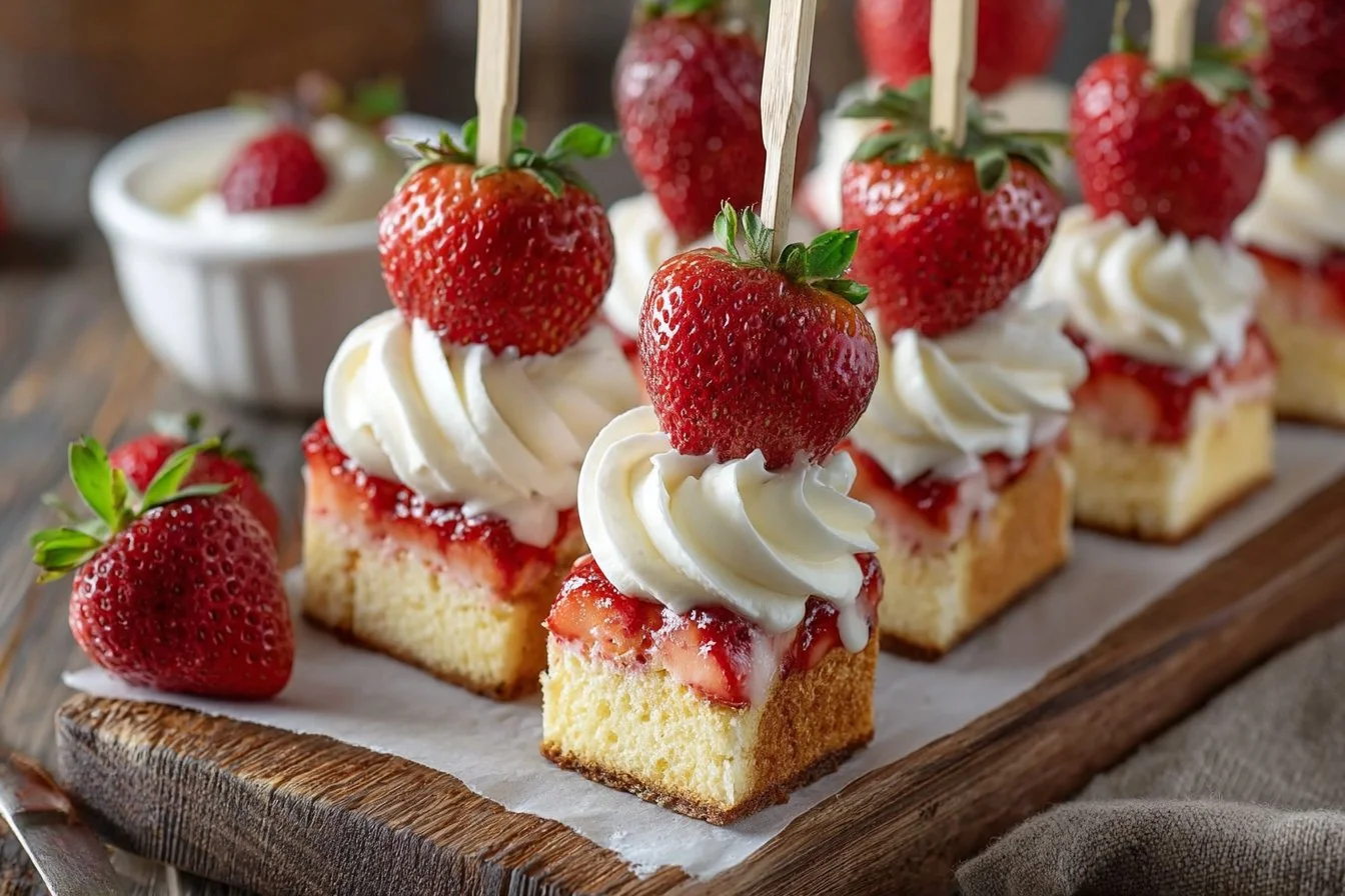 Strawberry Shortcake Kabobs