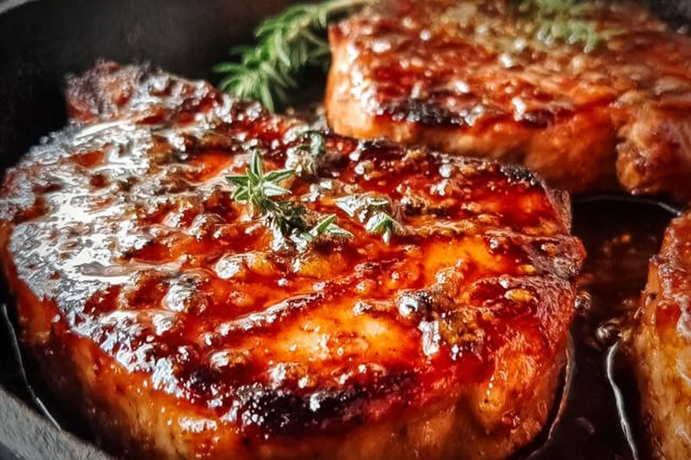 World's Best Honey Garlic Pork Chops