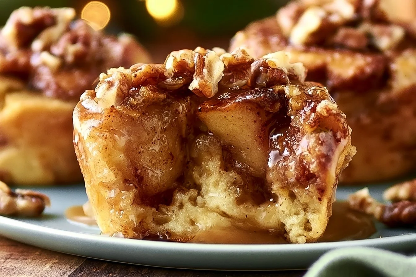 Apple Pecan French Toast Cups