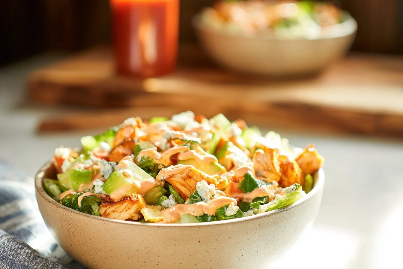 Buffalo Chicken Chopped Salad