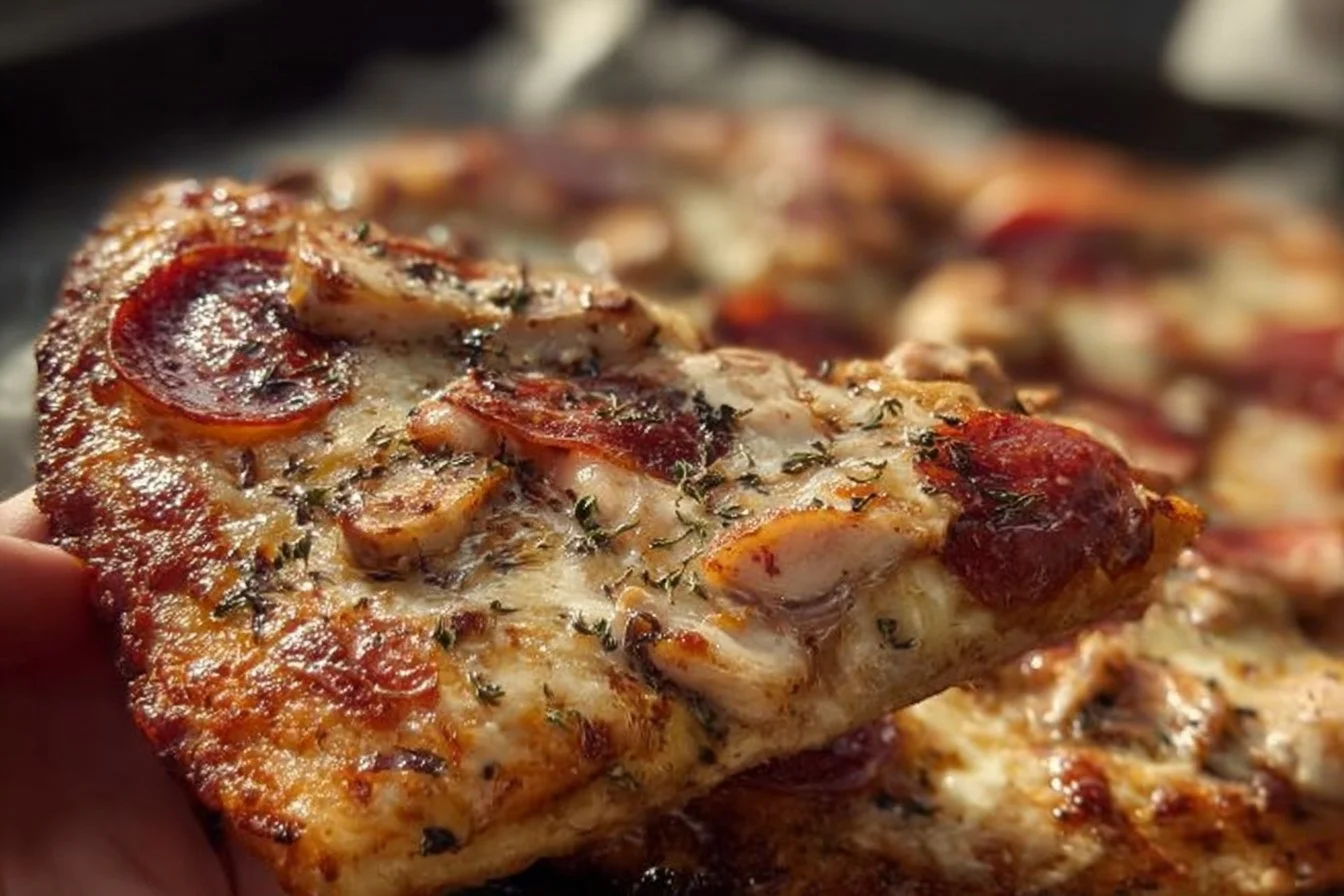 Chicken Crust Pizza