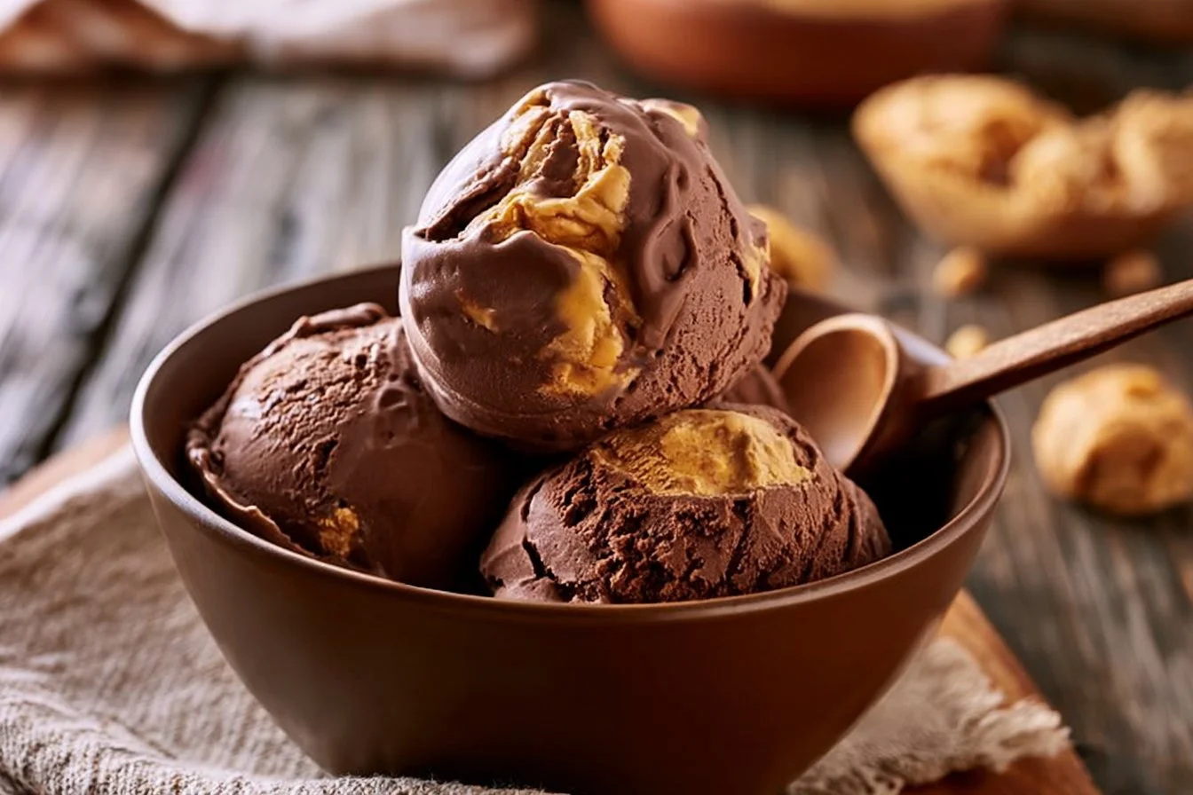 Chocolate Peanut Butter Ice Cream