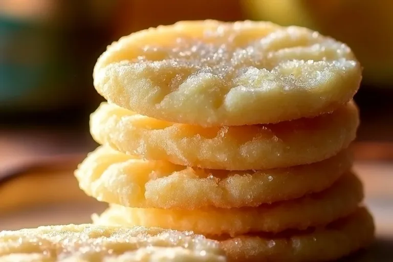 Freshly baked Citrus Sugar Cookies with zesty lemon and orange flavors.
