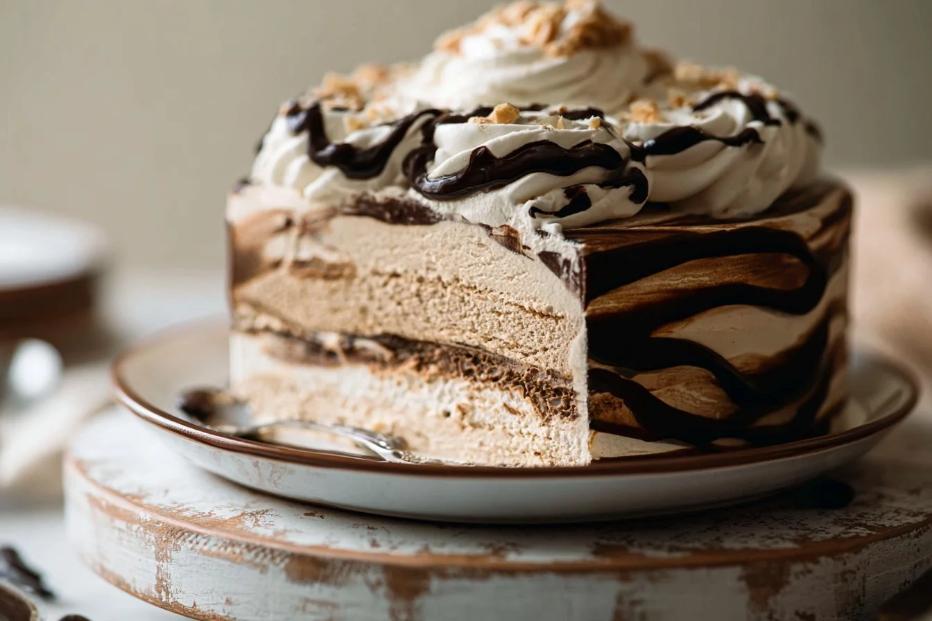 Coffee Ice Cream Cake