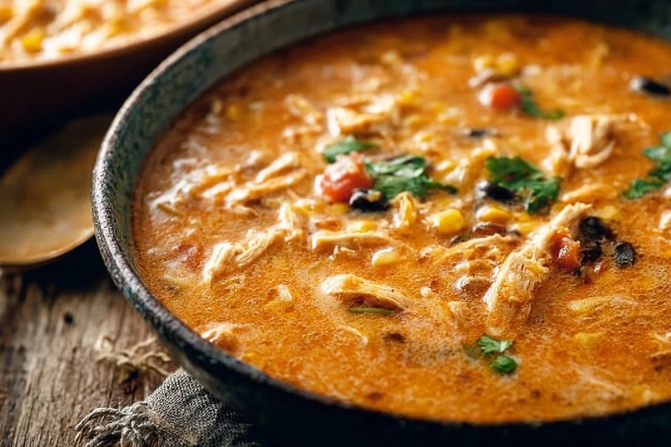Creamy Chicken Tortilla Soup