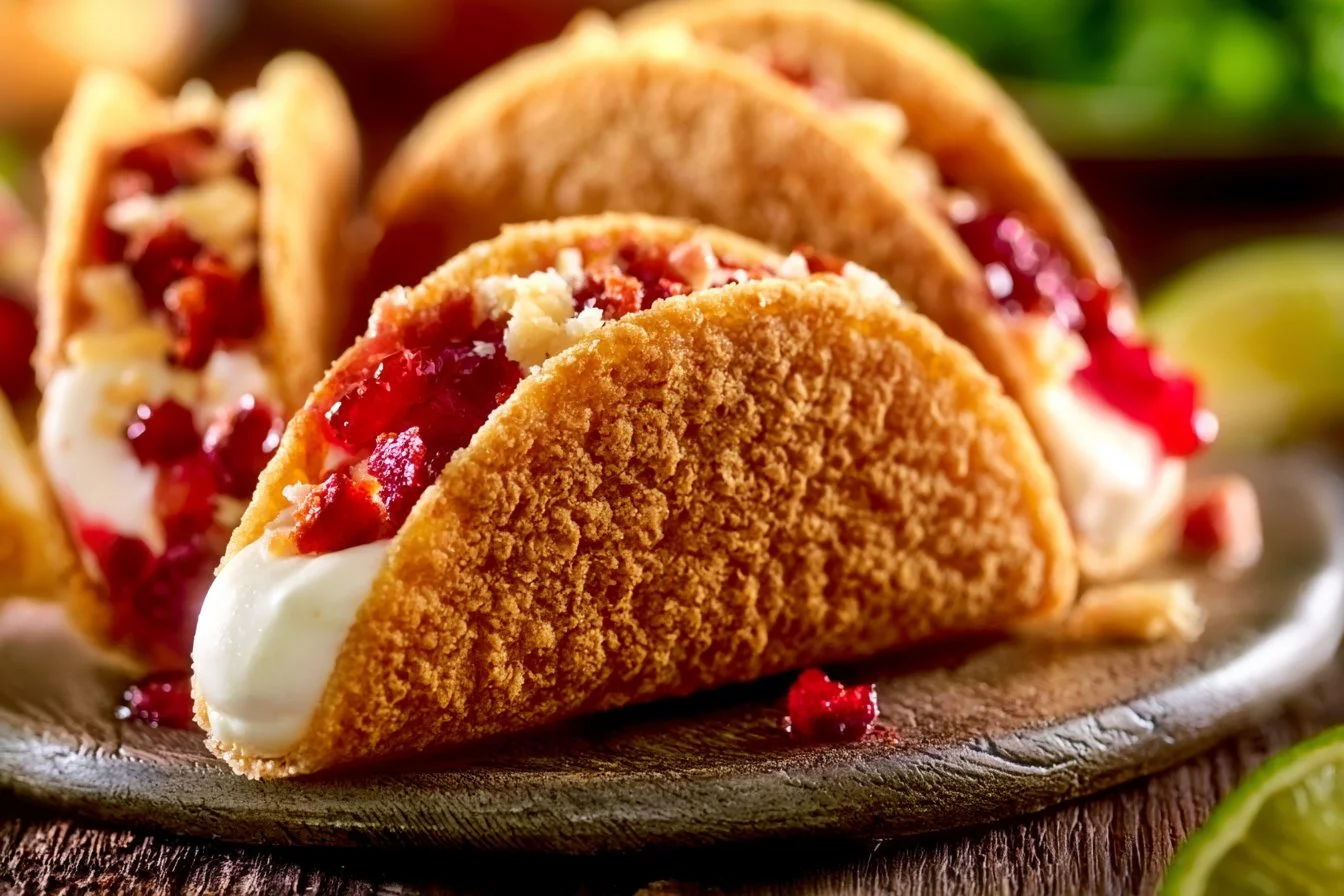 Easy Cheesecake Tacos