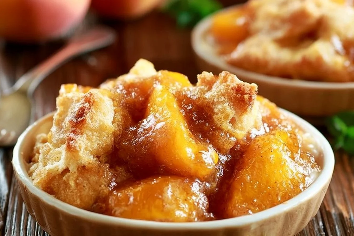 Fresh Peach Cobbler