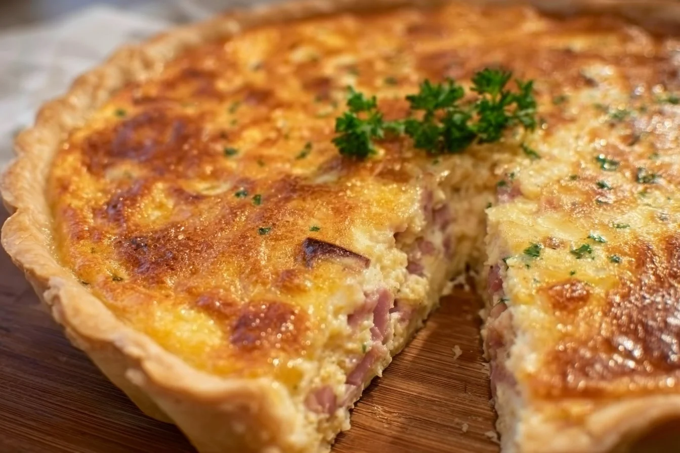 Ham and Cheese Quiche