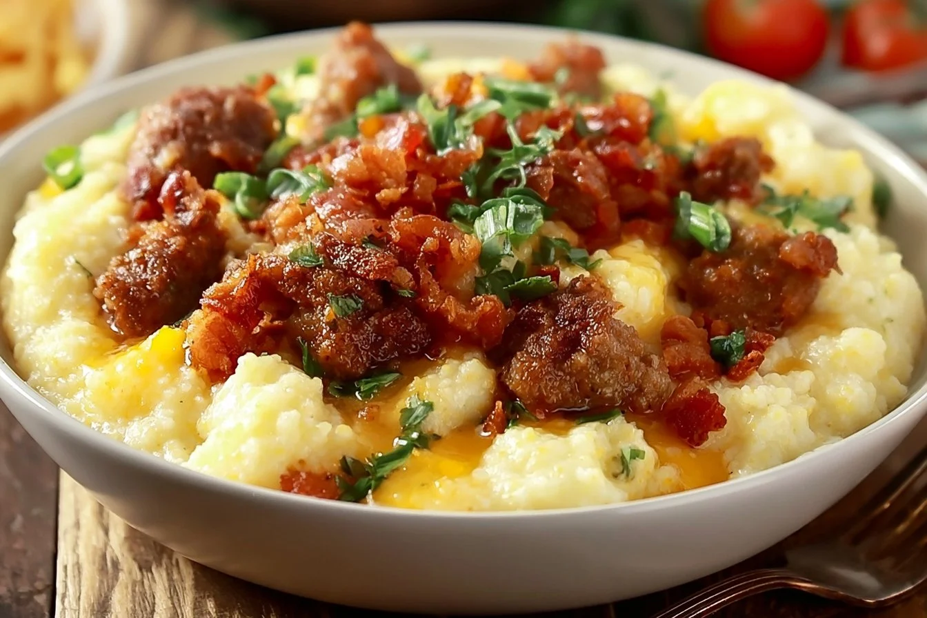 Hearty Grits Breakfast Bowl